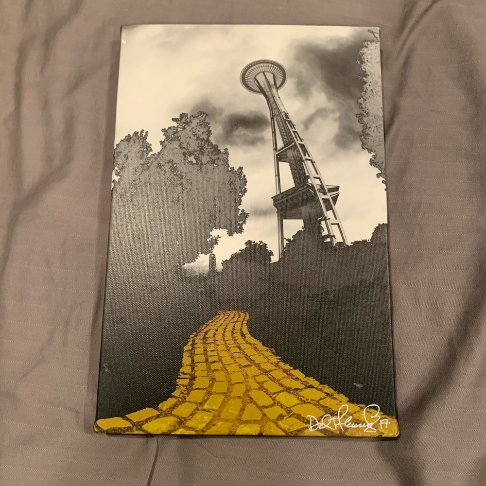 giclee print on canvas